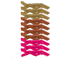 Затискачі для волосся крокодил SPL, 940012