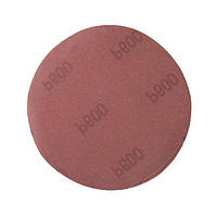 Круг наждачний самоклеючий 125мм, папір клас E, щільність 220 г/м2, К600, уп. 10 од INTERTOOL BT-0570