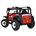 Дитячий електромобіль Трактор Bambi Racer M 5073EBLR 2 мотори 25 W, 1 акумулятор 12V10AH, сидіння шкіра, фото 7