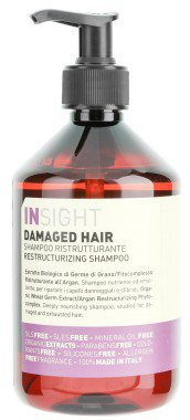 Шампунь відновлювальний для пошкодженого волосся Insight Restructurizing Shampoo 400ml