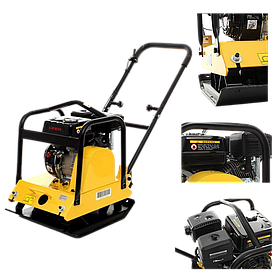 Вібротрамбовка бензинова 5,5 к.с., 196 куб.см. Kraft&Dele KD1184 віброплита трамбування бензинова