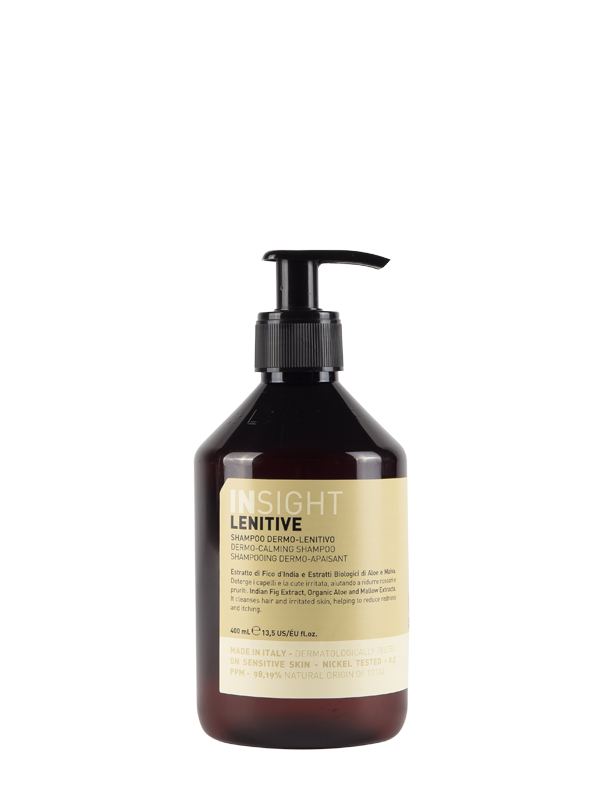 Шампунь для шкіри голови заспокійливий Insight Lenitive Dermo-Calming Shampoo, 400 мл