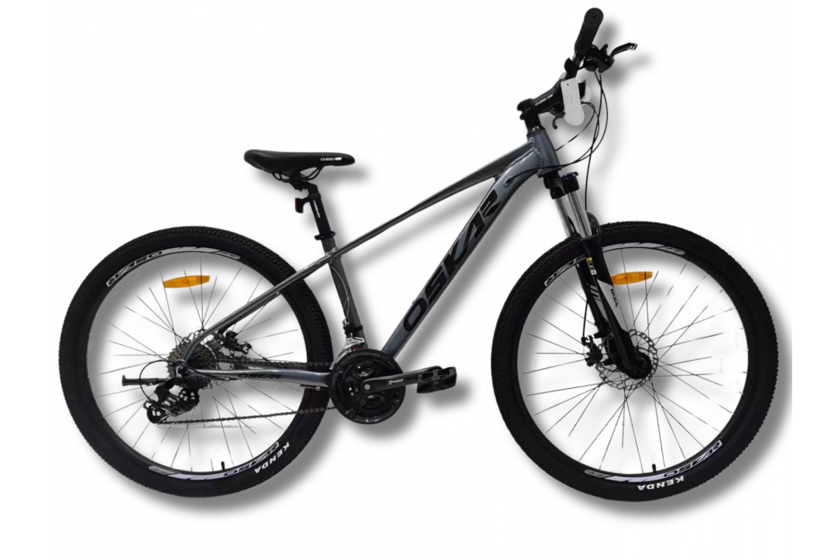 Велосипед OSKAR 27.5" Rapid рама 15" алюминий gray