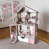 Великий ляльковий будиночок для LOL + БАРБІ з меблями та ліфтом, фото 3