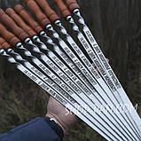 Шампури з дерев'яними ручками та гравіюванням 12 шт (різний напис на всіх шампурах), фото 6