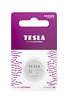 Батарейки Tesla CR 2430 BLISTER FOIL 1 шт. XN, код: 8327915