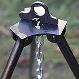 Казан алюмінієвий Похідний 12 л із триногою на розбірних ніжка, фото 4