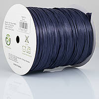 Рафія ISPIE (Іспі) Nevy/Темно-синій морский Рафія для в'язання капелюхів і сумок