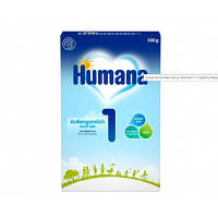 Дитяча суміш Humana 1 LC PUFA з пребіотиками та нуклеотидами, 300 г 4031244720269 YTR