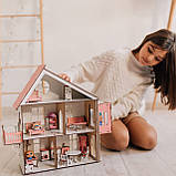 Ляльковий будиночок для LOL з ліфтом і меблями в подарунок, фото 5