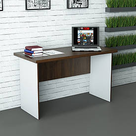 Офісний стіл СД-П1-1 (1000x600x750) Білий/Дуб Венге Гамма стиль