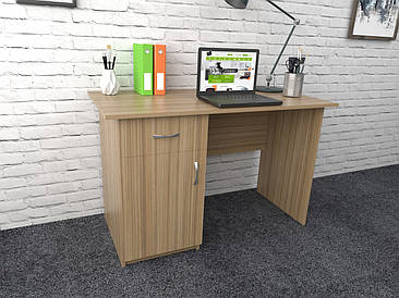 Офісний стіл С-4 (600x1400x750) Дуб Сонома Гамма стиль