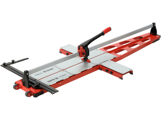 Плиткоріз ручний з напрямною YATO 1650 мм 0-60°