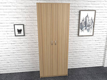 Офісна шафа для одягу ШО-3 (600x350x1800) Дуб Сонома Гамма стиль