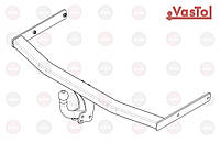 Фаркоп Volkswagen Volkswagen Golf 6 (hatchback 2008-08/2012)(Фаркоп Фольцваген Гольф 6)VasTol