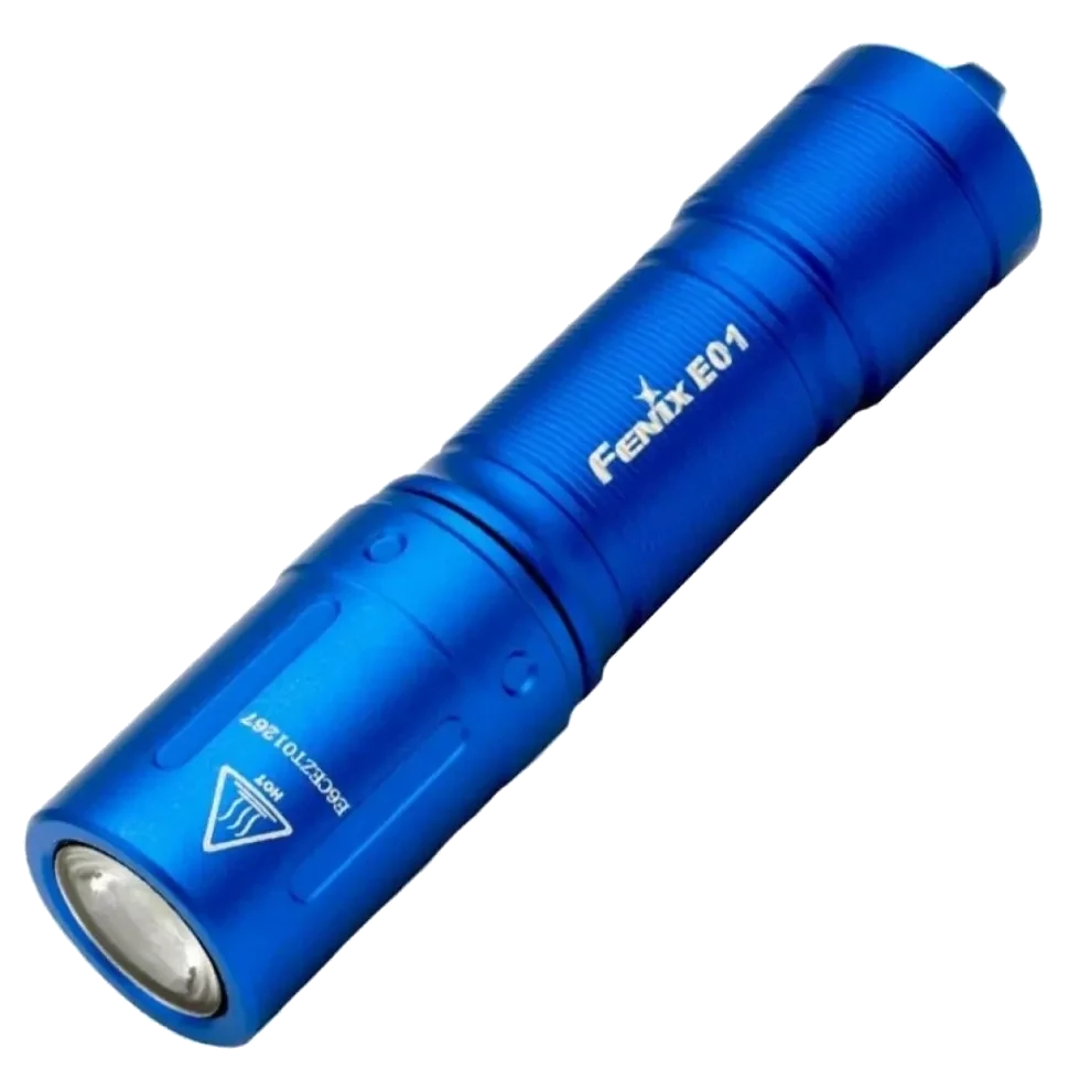 Ліхтар ручний блакитний Fenix E01 V2.0