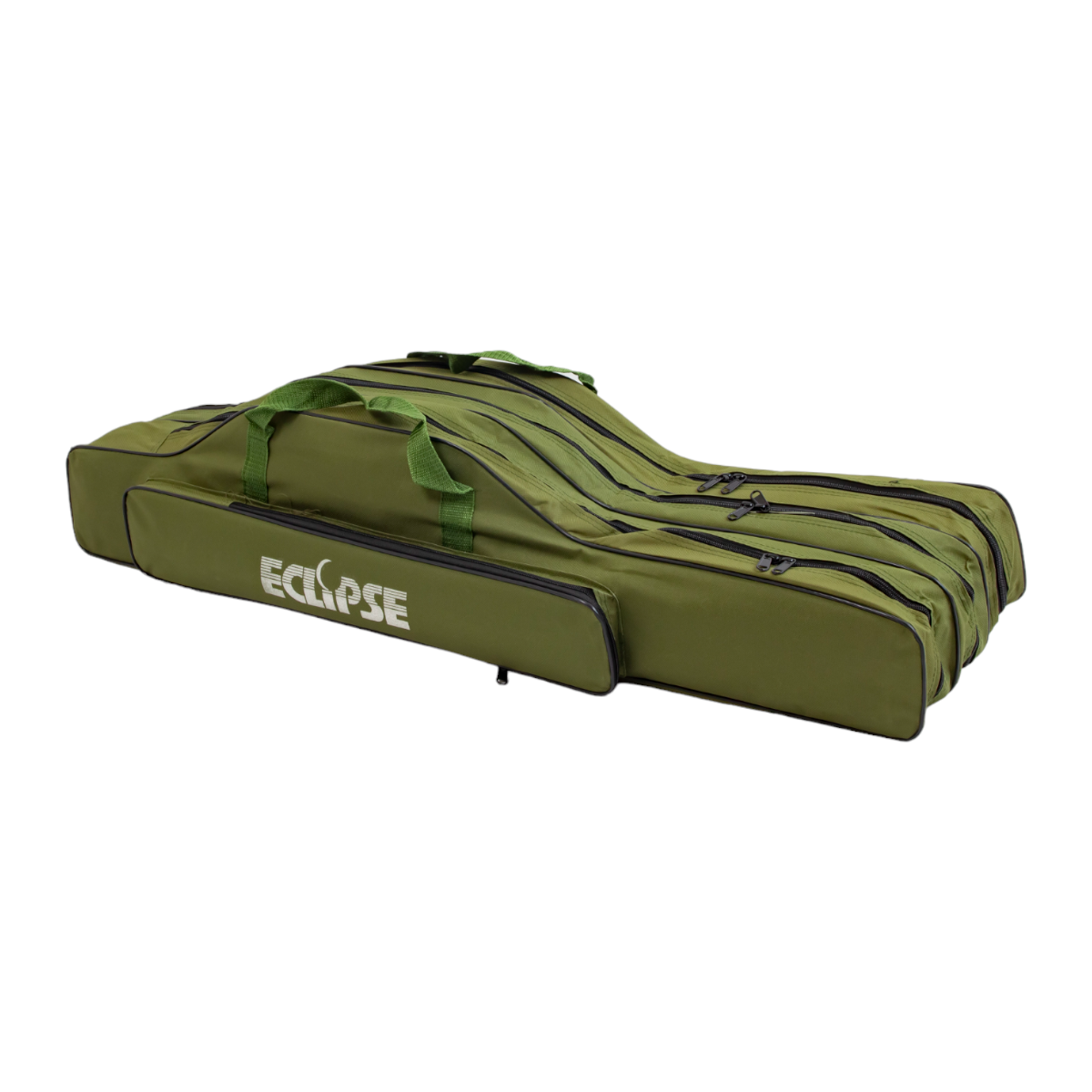 Чохол трисекційний з каркасом Eclipse 100см під котушку, зелений, фото 1