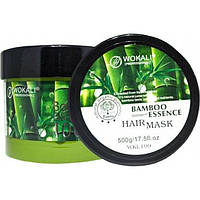 Маска для волос Wokali Natural Organic Bamboo Essence Hair Mask 500г XN, код: 8178961