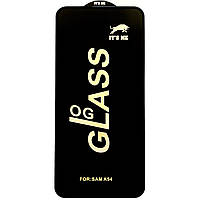 Захисне скло OG для Samsung Galaxy A54 / Full Glue на самсунг гелексі А54 (SM-A546) А 54