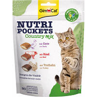 Лакомство для котов GimCat Nutri Pockets Кантри микс 150 г 4002064419275 YTR