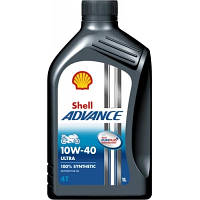 Моторное масло Shell Advance 4T Ultra 10W40 1л 5433 YTR