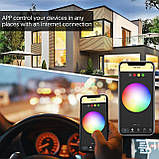 Розумна лампа Лампи Alexa Штик B22 Штик, Зміна кольору WiFi Світлодіодні лампи 9 Вт Набір з 2 ламп [Енергетичний клас F], фото 4