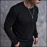 Базовый красивый мужской черный свитшот весна, демисезонная мужская кофта, топовые мужские свитшоты XLlibl