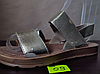36 р Босоніжки Золото GOLD шльопанці тапки жіночі сандалі, фото 6