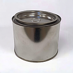 Бляшана банка з кришкою 0,5 л | металева для ПММ, олій та хімії, фото 6