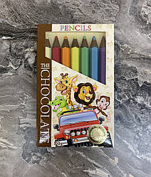 Шоколадні олівці The Chocolate Pencils Animals 100 грм