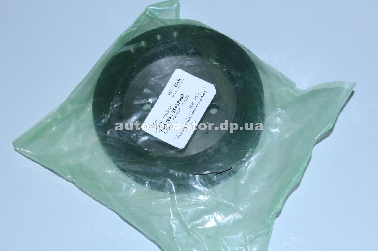 Шків колінвала НубіраТакума ЛеганзаЛачетті 1.8-2.0 (оригінал) 96419497/96350547