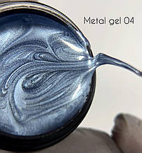 Металева фарба Danny (metal gel) №04 5 ml