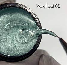 Металева фарба Danny (metal gel) №05 5 ml