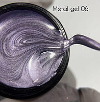 Металлическая краска Danny (metal gel) №06 5 ml