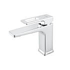 Набір змішувач для ванни та умивальника VENTA 88002-1 хром латунь квадратний, фото 2