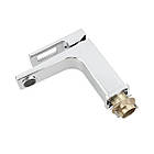 Набір змішувач для ванни та умивальника VENTA 88002-1 хром латунь квадратний, фото 4