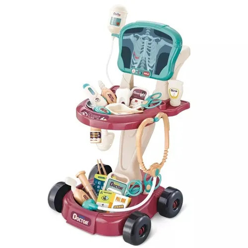 Дитячий набір лікаря дитячий на візку, фото 1