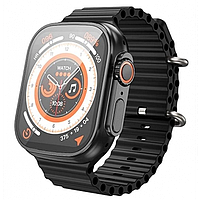 Смарт-часы с функцией разговора Hoco Smart Watch Y12 Ultra Чёрные lk
