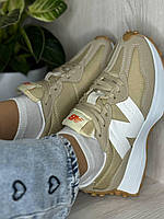 Кроссовки new balance Женские New Balance Кроссовки женские new balance замш New balance 327 бежевый