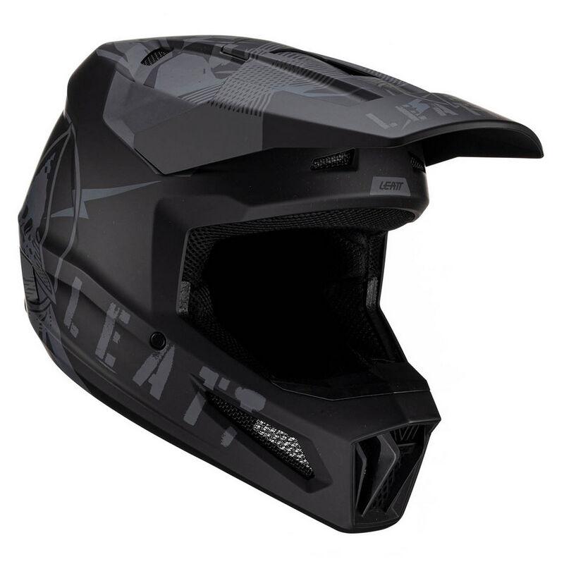 МОТОШОЛОМ ЕНДУРО LEATT MOTO 2.5 V23 - STEALTH