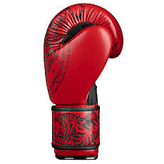 Боксерські рукавиці Phantom Muay Thai Red 16 унцій (капа в подарунок), фото 4