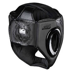 Боксерський шолом Phantom Muay Thai Full Face Black (капа в подарунок), фото 6