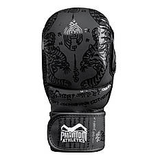 Рукавиці для ММА Phantom Muay Thai Black L/XL (капа в подарунок), фото 5