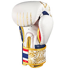 Боксерські рукавиці Phantom Muay Thai Gold Limited Edition 16 унцій (капа в подарунок), фото 5