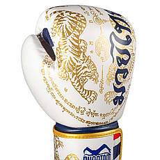 Боксерські рукавиці Phantom Muay Thai Gold Limited Edition 10 унцій (капа в подарунок), фото 4