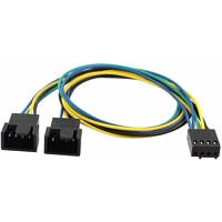 Кабель Cooling Baby 4-pin PWM to 2 x 4-pin PWM Power Y Splitter CBFA04 - 35 YTR