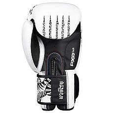 Боксерські рукавиці Phantom Muay Thai White 12 унцій (капа в подарунок), фото 5