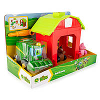 Игровой набор-конструктор John Deere Kids 47210 Собери трактор с отрядом, Time Toys