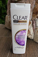 Шампунь Clear проти лупи для жінок Colored Damaged Hair Repair 400 мл
