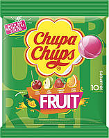Упаковка леденцов на палочке Chupa Chups Fruit Bag Lollipop, 120г